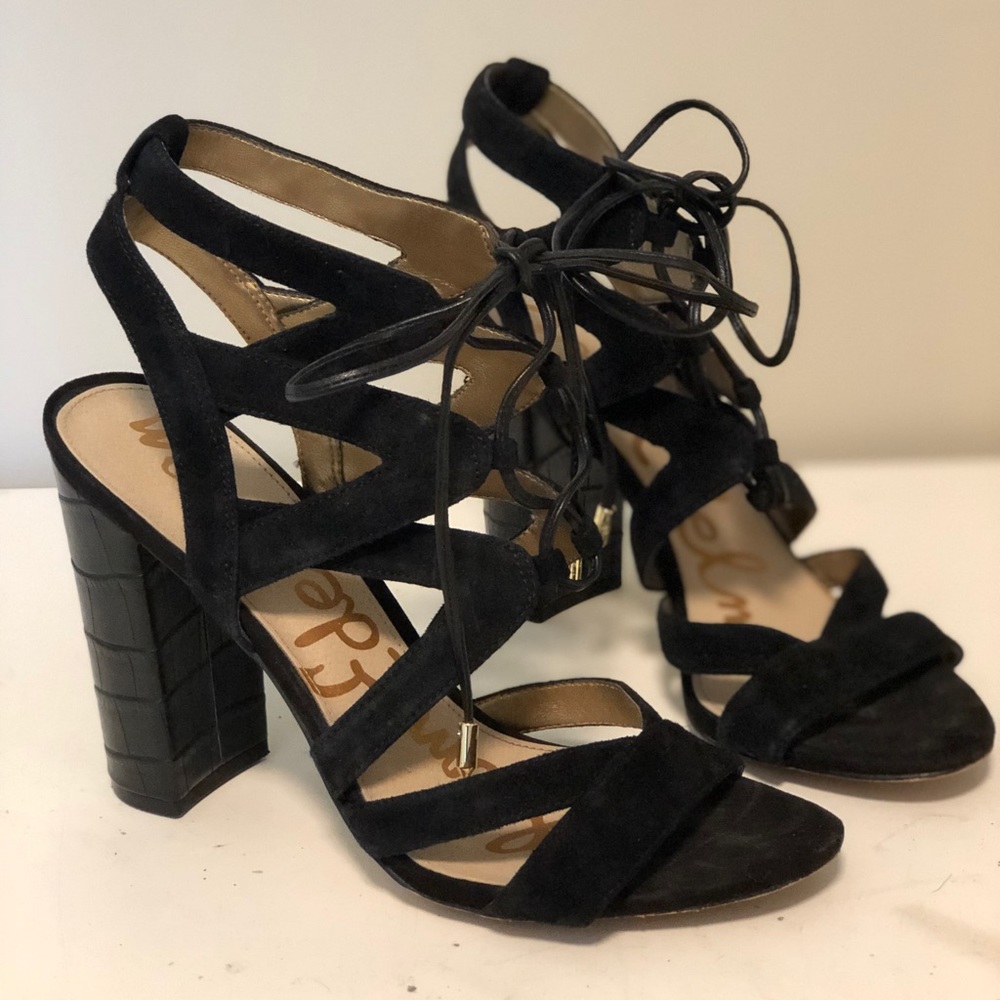 Sam Edelman Black Heels